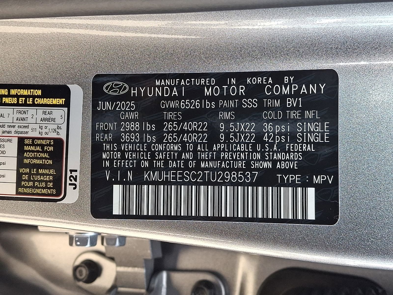 Used 2026 Genesis GV80 3.5T Prestige image 28