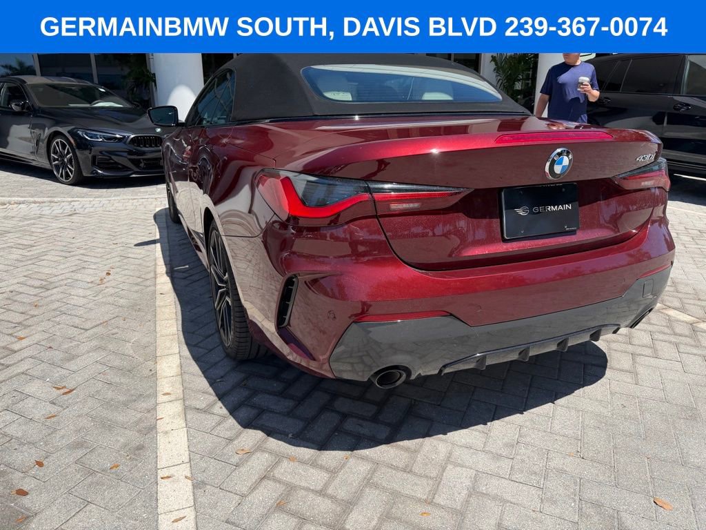 Certified 2024 BMW 430i Convertible w/ M Sport Package RWD image 8