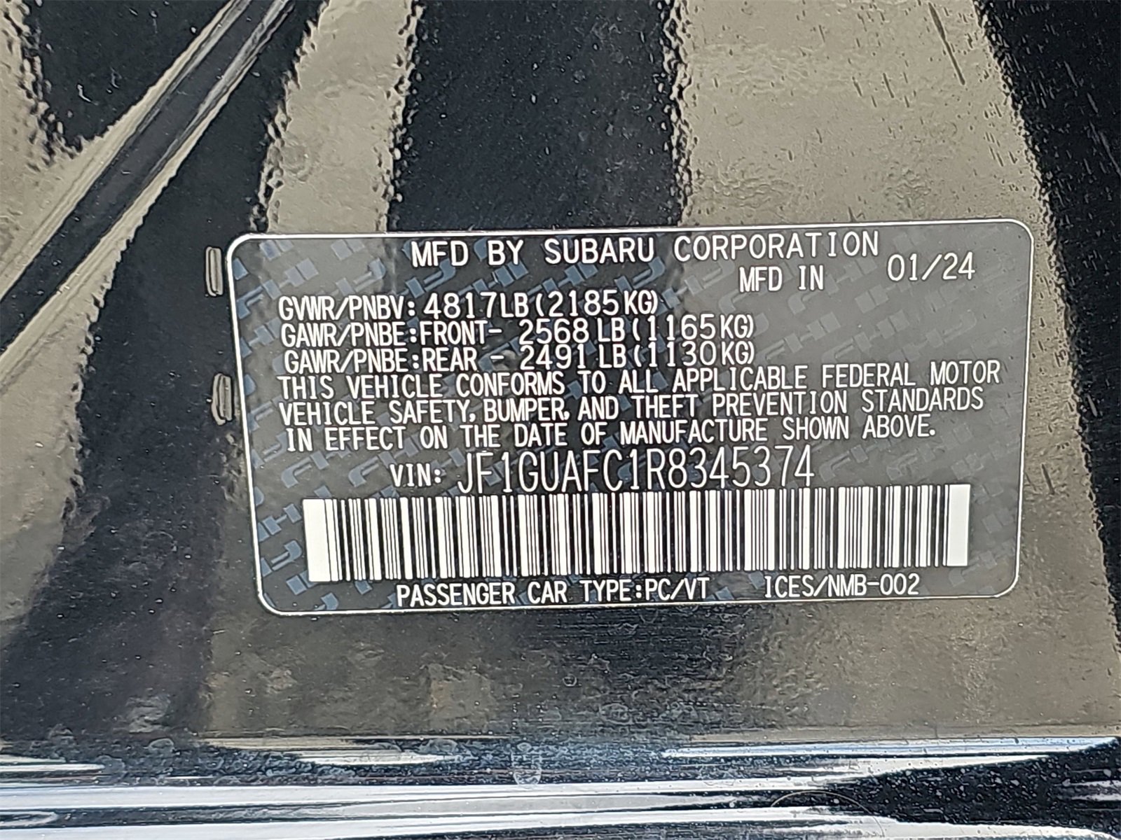 Certified 2024 Subaru Impreza 2.0i Sport image 38