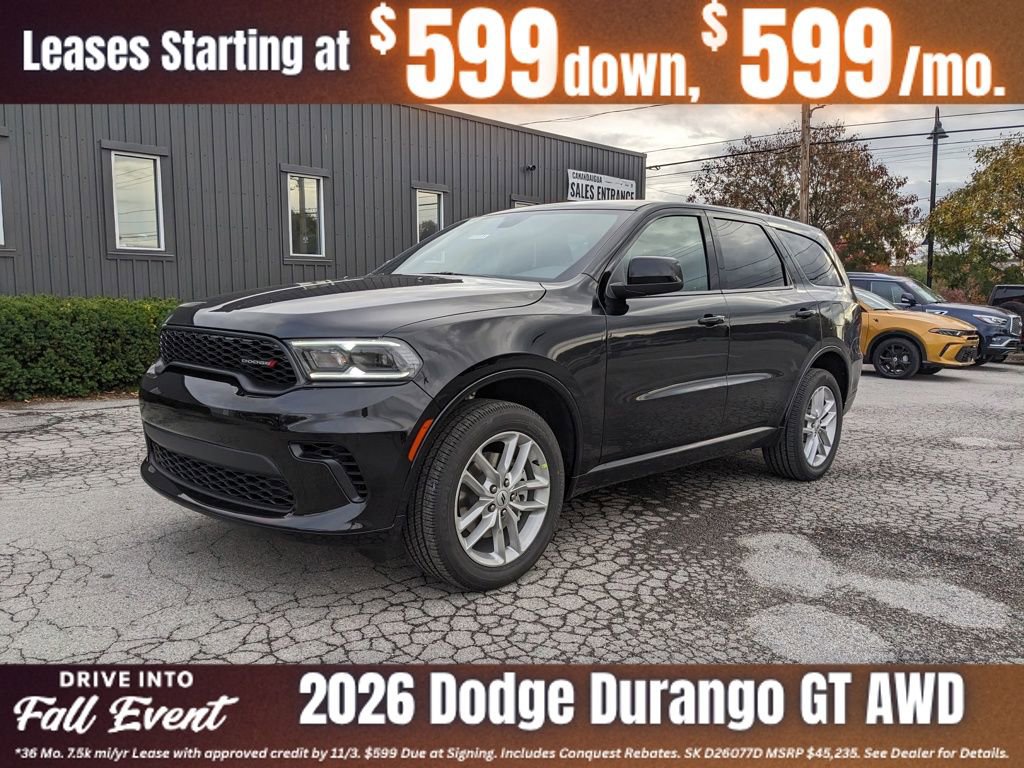 New 2026 Dodge Durango GT image 1
