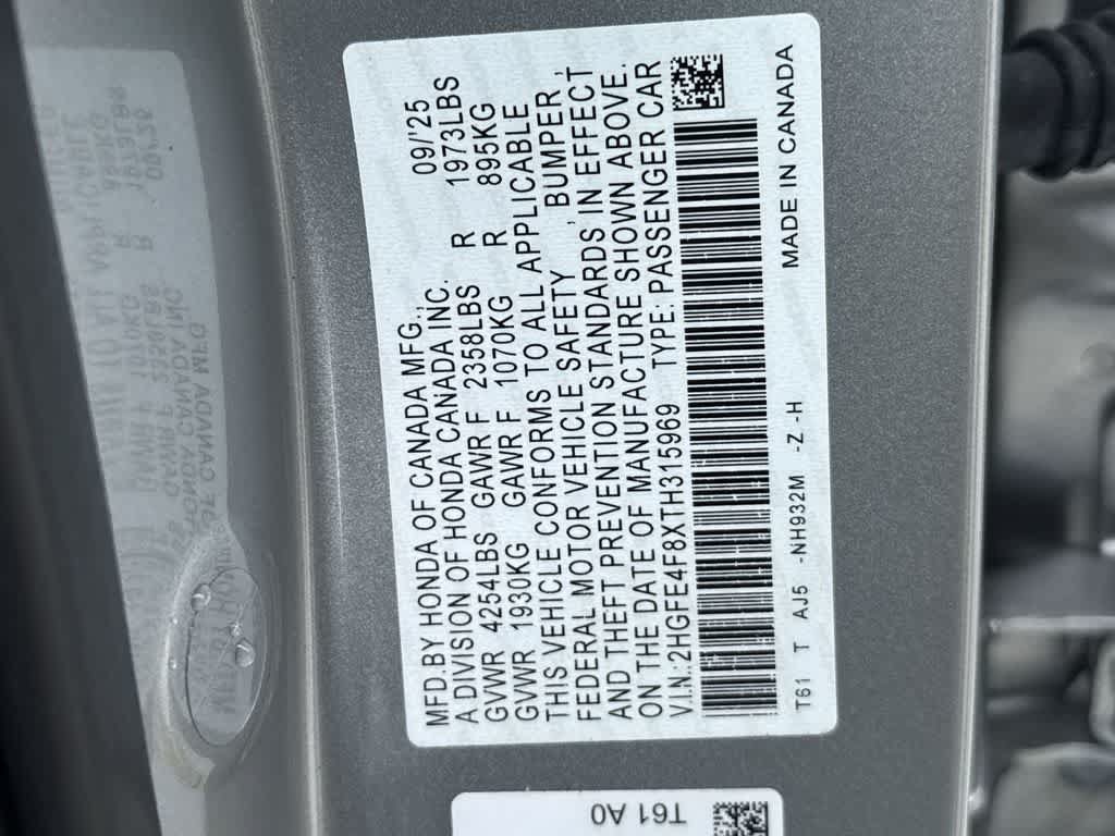 Used 2026 Honda Civic Sport Touring image 28
