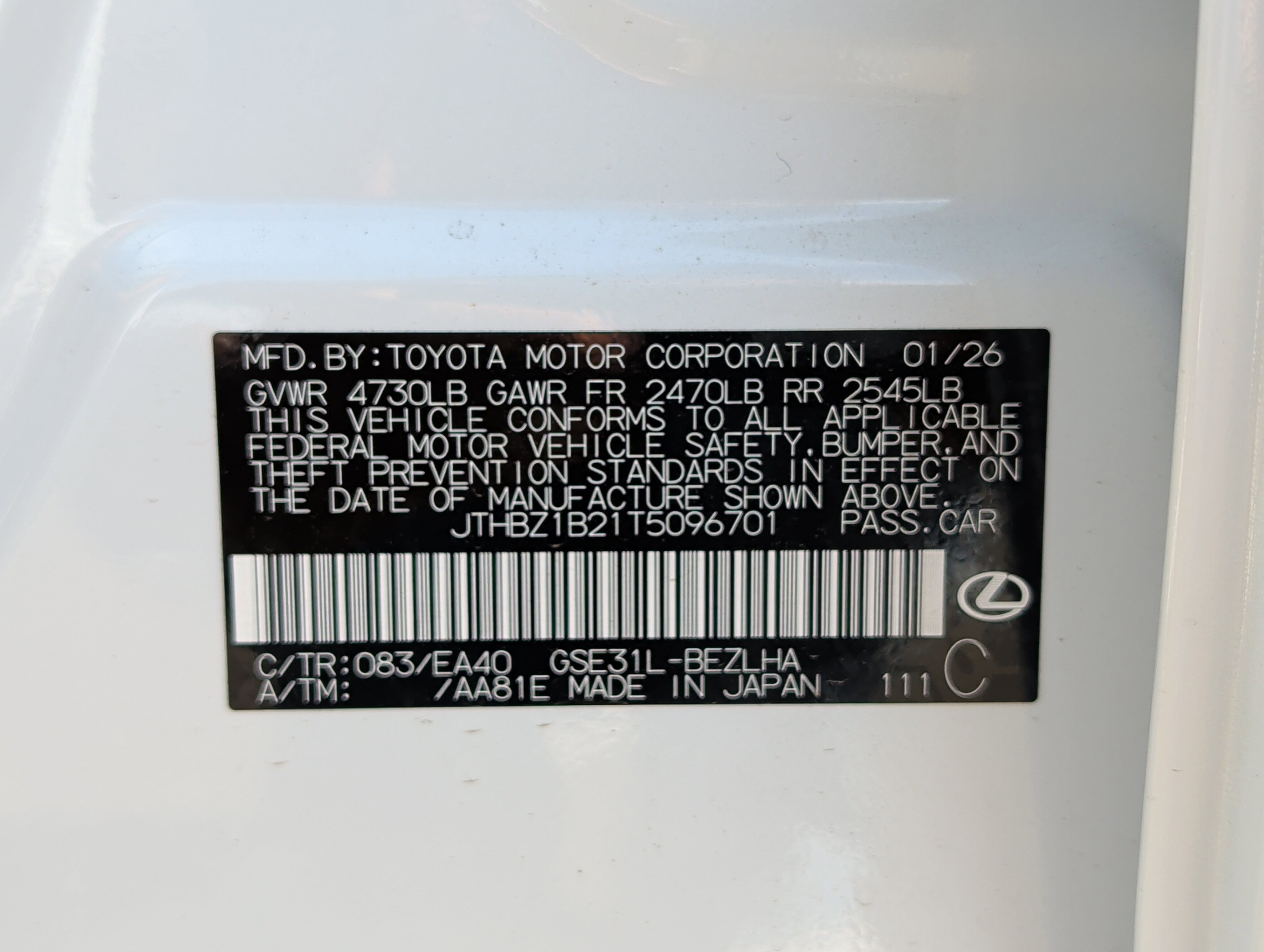 New 2026 Lexus IS 350 F Sport image 30