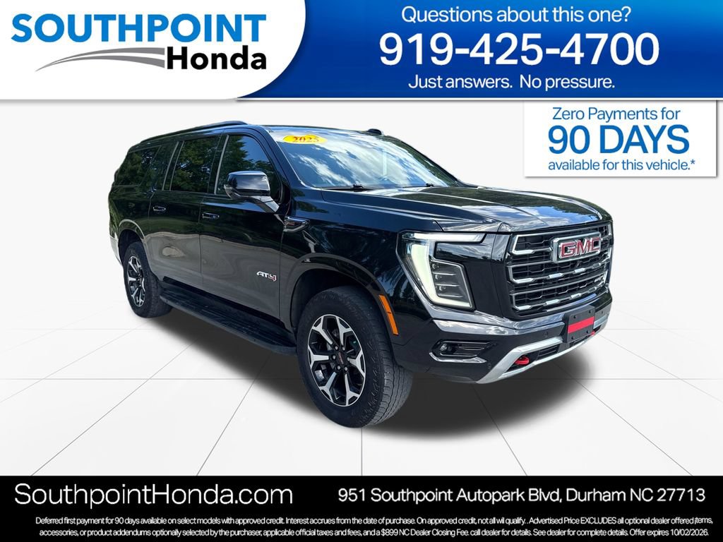 Used 2025 GMC Yukon XL AT4