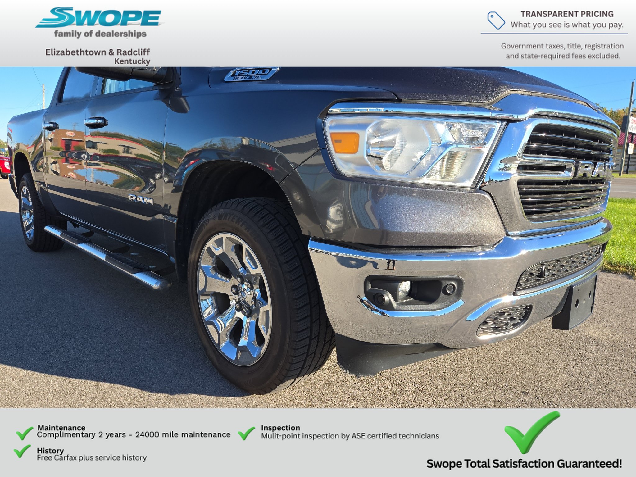 Used 2019 RAM 1500 Big Horn AWD/4WD image 1