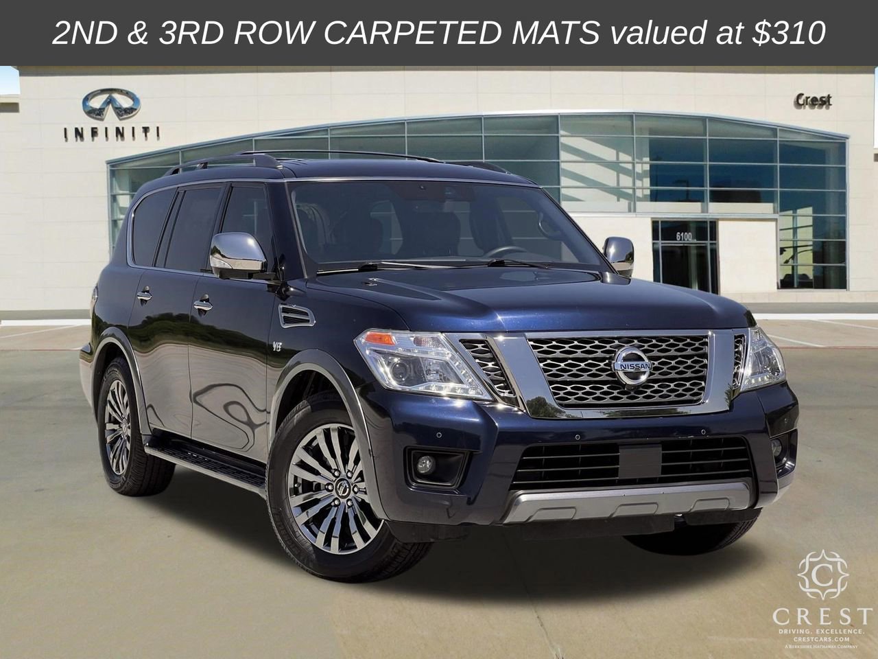 Used 2018 Nissan Armada Platinum w/ Cargo Package RWD image 2