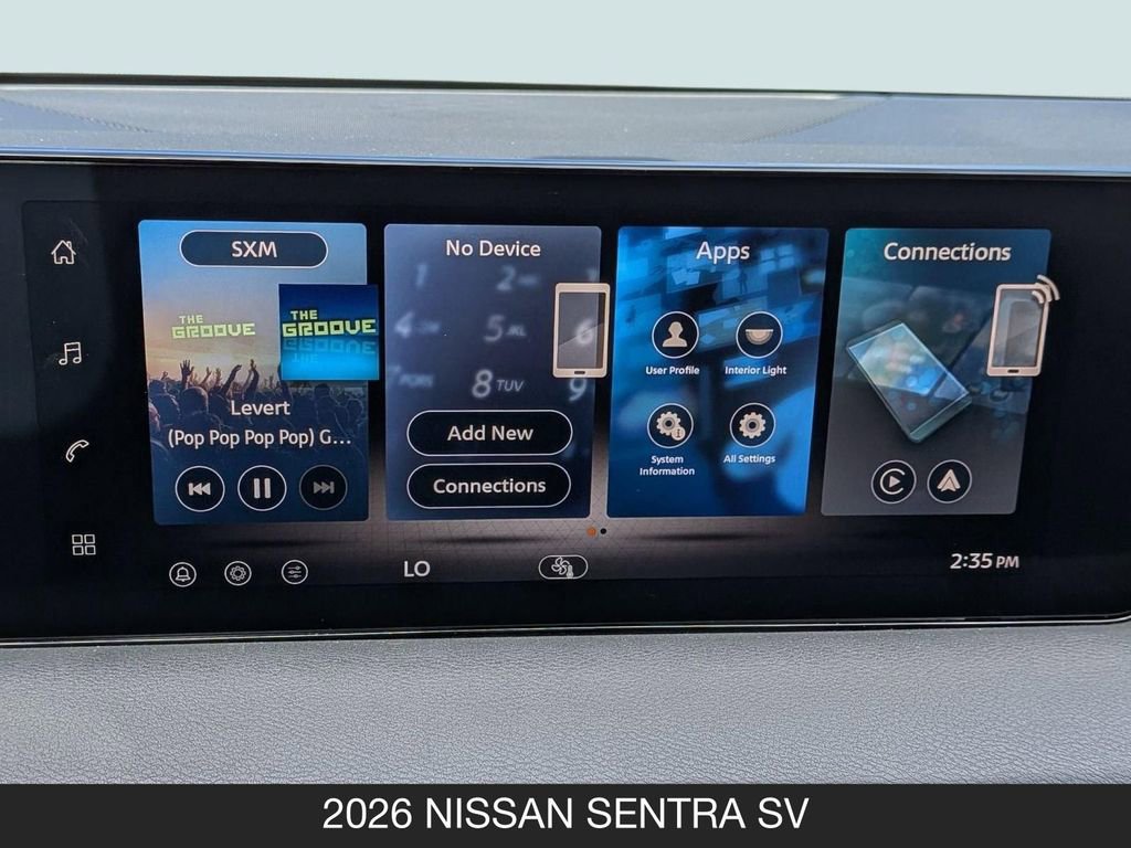 New 2026 Nissan Sentra SV w/ Floor Mat Package FWD image 25