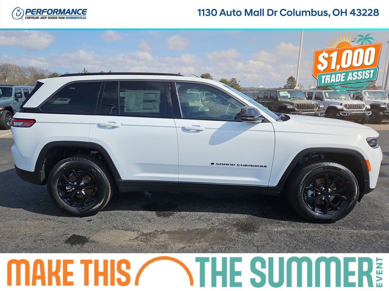 New 2026 Jeep Grand Cherokee Altitude AWD/4WD image 8