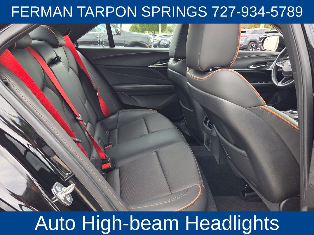 Certified 2025 Cadillac CT4 V w/ Navigation Package RWD image 19