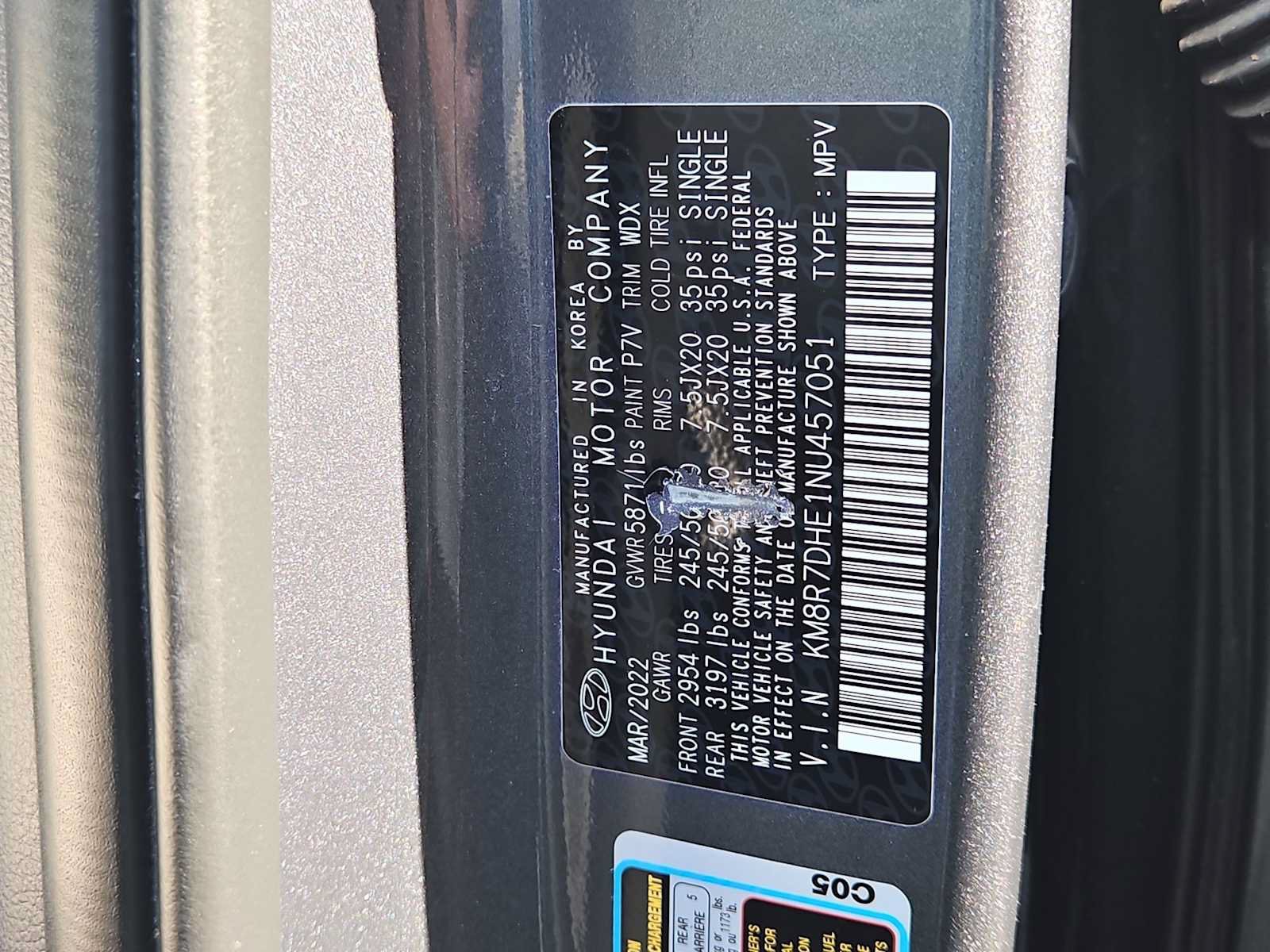 Certified 2022 Hyundai Palisade Calligraphy AWD/4WD image 31