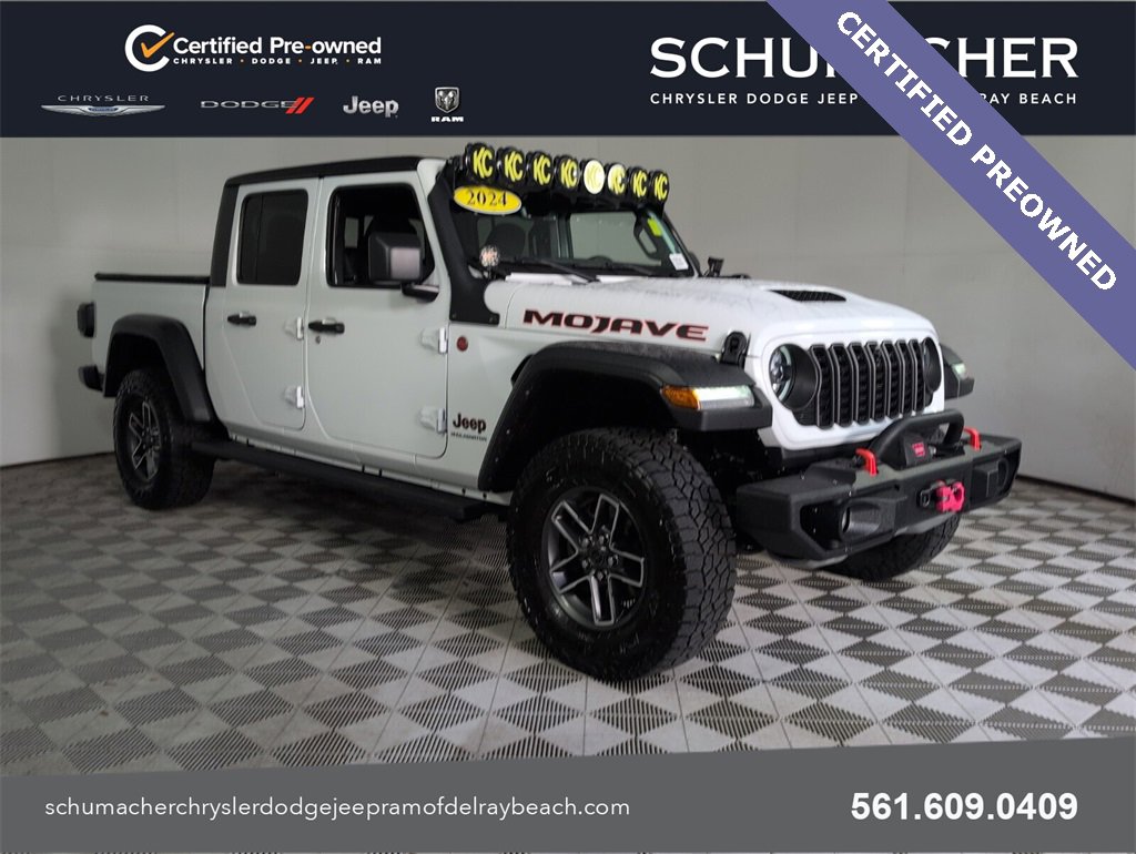 Certified 2024 Jeep Gladiator Mojave w/ Technology Group