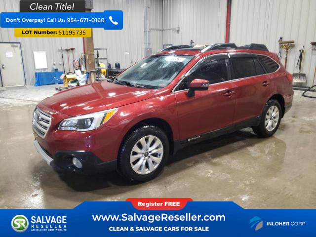 Used 2016 Subaru Outback 2.5i Limited