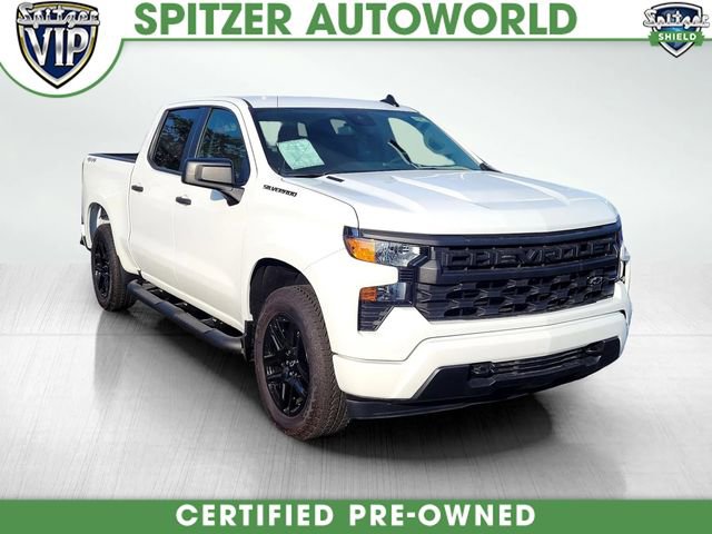 Used 2025 Chevrolet Silverado 1500 Custom w/ Turbomax Blackout Package