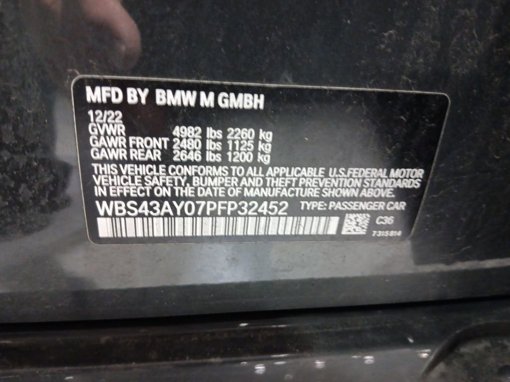 Certified 2023 BMW M3 Competition w/ Executive Package image 11