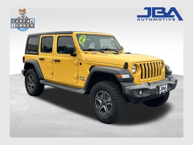 Used 2018 Jeep Wrangler Unlimited Sport S