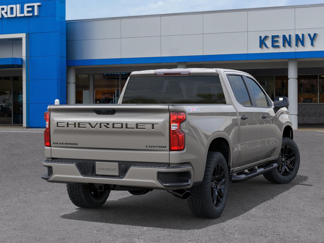 New 2026 Chevrolet Silverado 1500 Custom w/ Turbomax Blackout Package AWD/4WD image 4