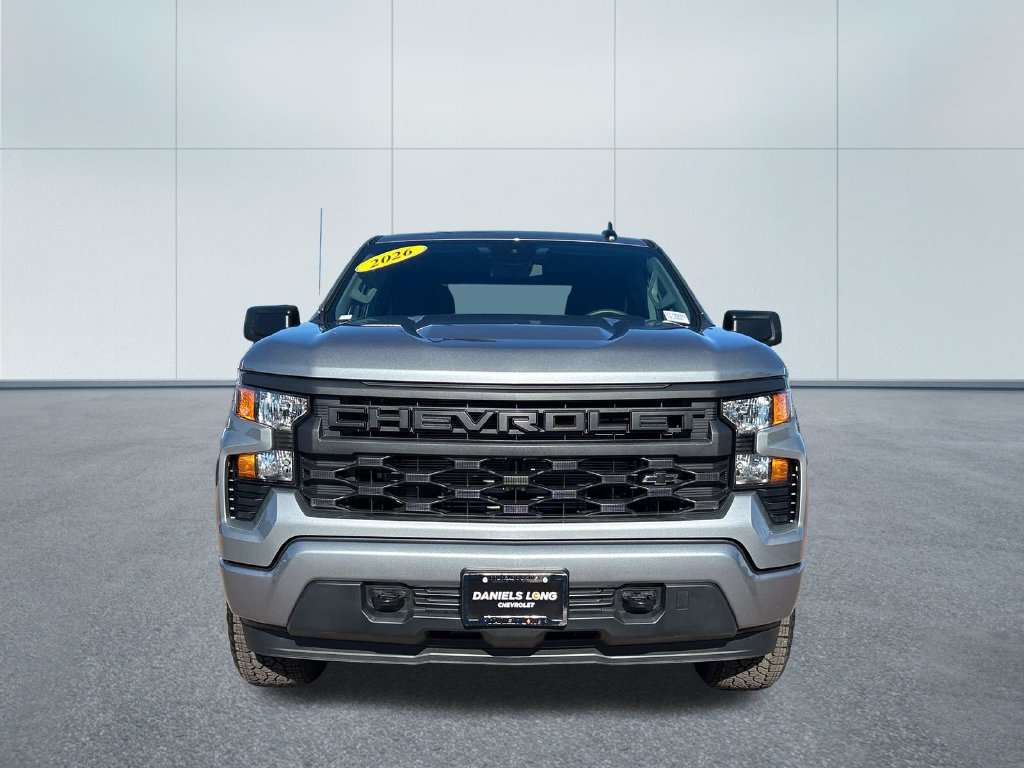New 2026 Chevrolet Silverado 1500 Custom w/ Turbomax Blackout Package AWD/4WD image 3