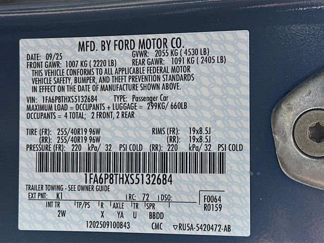 New 2025 Ford Mustang Coupe image 30