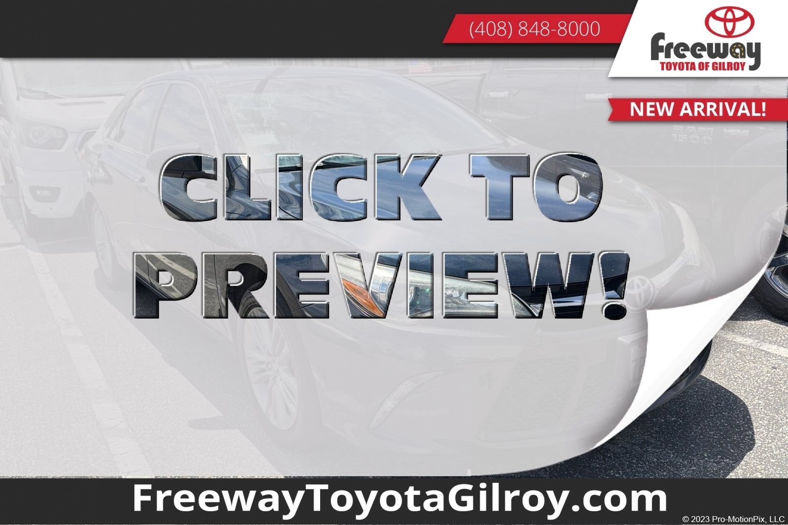 Used 2016 Toyota Camry SE