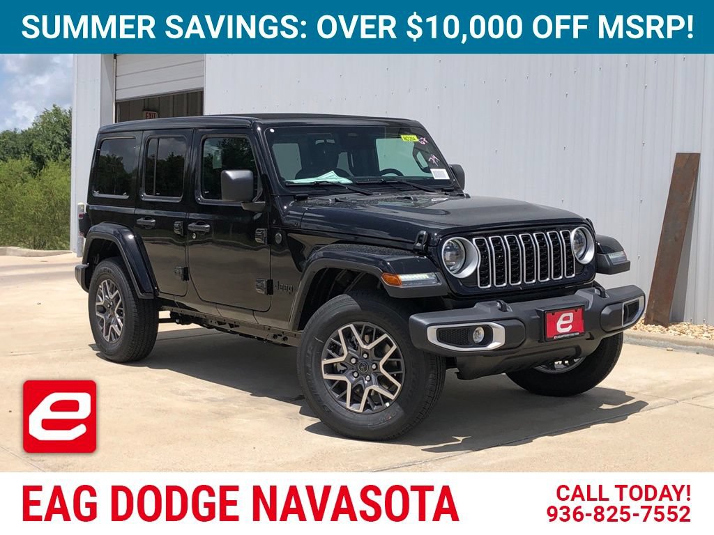 New 2025 Jeep Wrangler Unlimited Sahara w/ Safety Group
