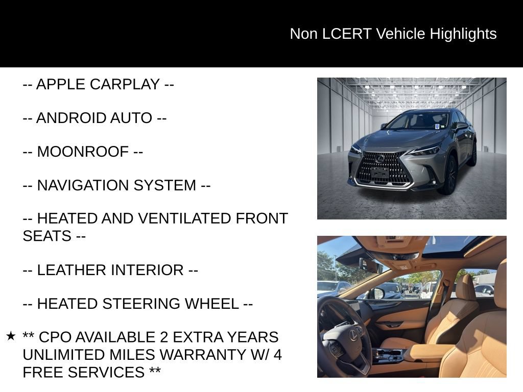 Used 2025 Lexus NX 350 AWD w/ Accessory Package (2T) image 27