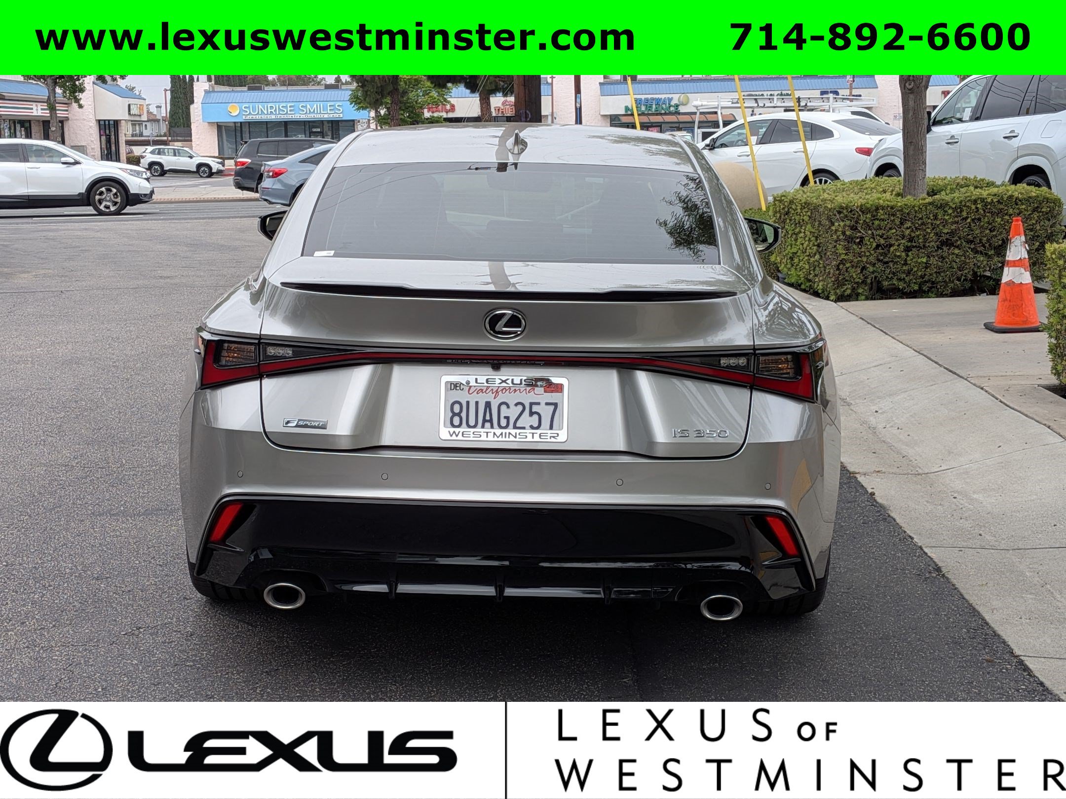 Certified 2021 Lexus IS 350 F Sport w/ Navigation Package RWD image 9