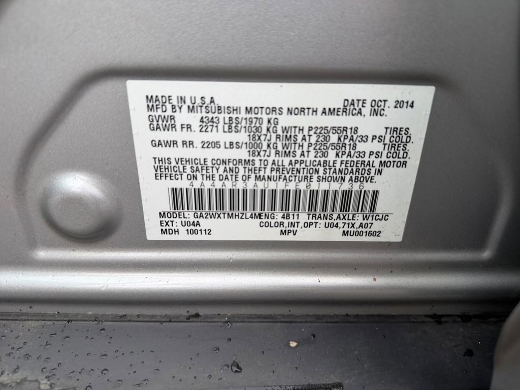 Used 2015 Mitsubishi Outlander Sport ES image 31