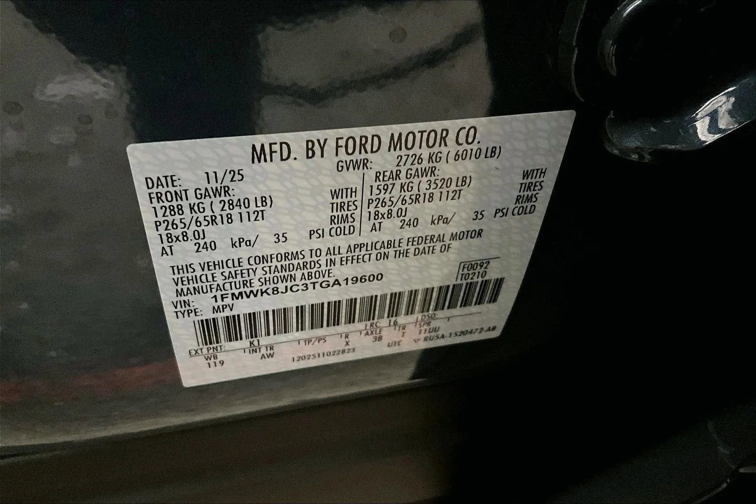 New 2026 Ford Explorer Tremor w/ Tremor Ultimate Package image 34