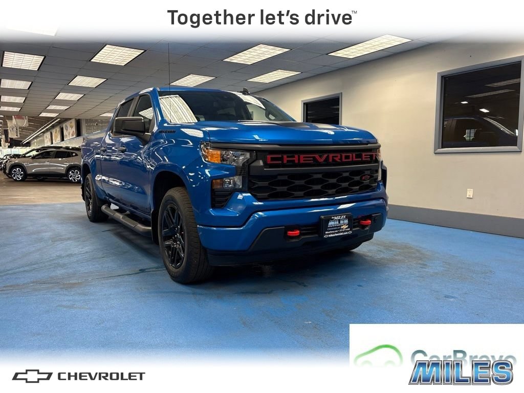 Certified 2023 Chevrolet Silverado 1500 Custom w/ Rally Edition AWD/4WD image 1