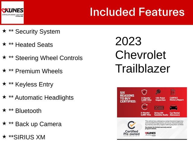 Used 2023 Chevrolet TrailBlazer LT image 5