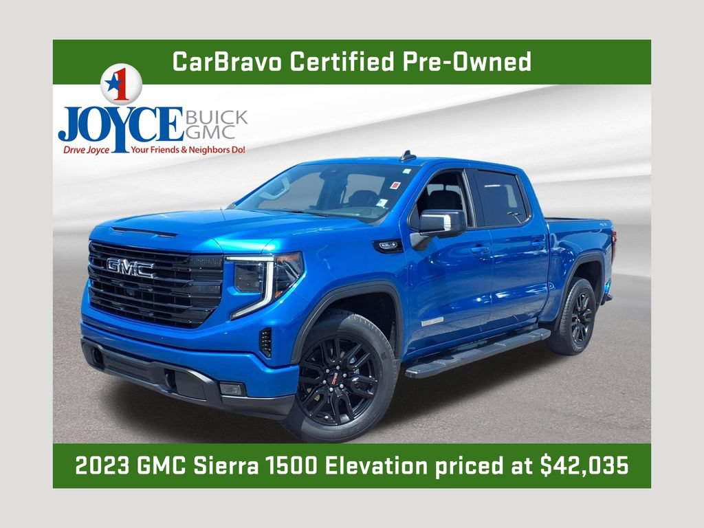 Certified 2023 GMC Sierra 1500 Elevation w/ Elevation Premium Package