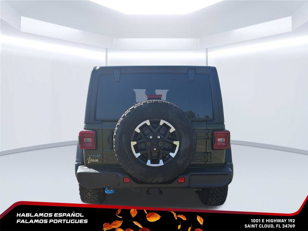 Used 2024 Jeep Wrangler Unlimited Rubicon 4xe w/ Technology Group AWD/4WD image 5