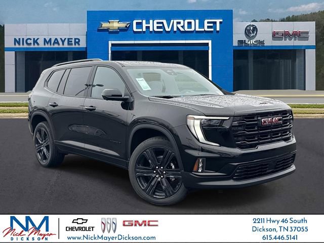 New 2026 GMC Acadia Elevation w/ Black Edition