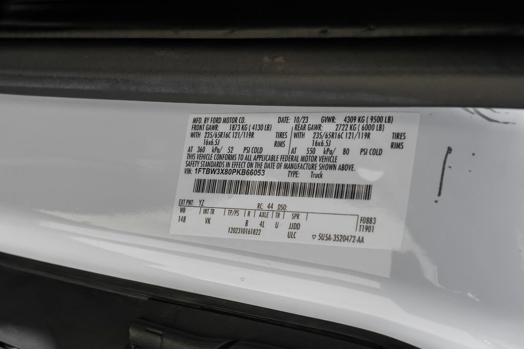 Used 2023 Ford Transit 250 148 High Roof w/ Load Area Protection Package RWD image 53