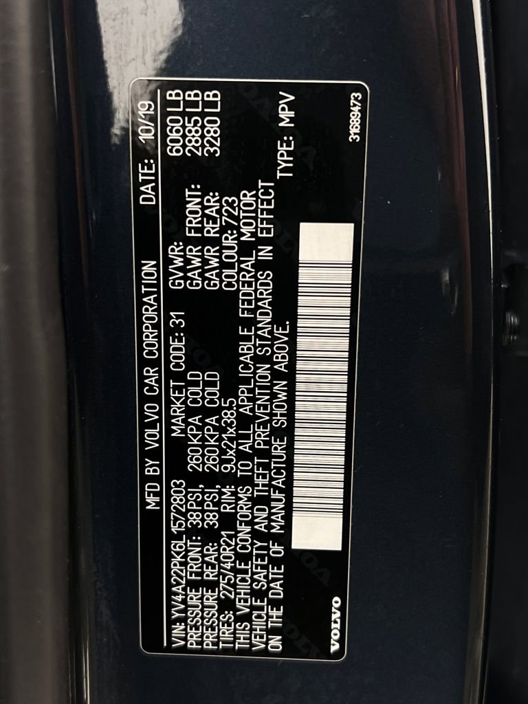 Used 2020 Volvo XC90 T6 Momentum w/ Protection Package image 27