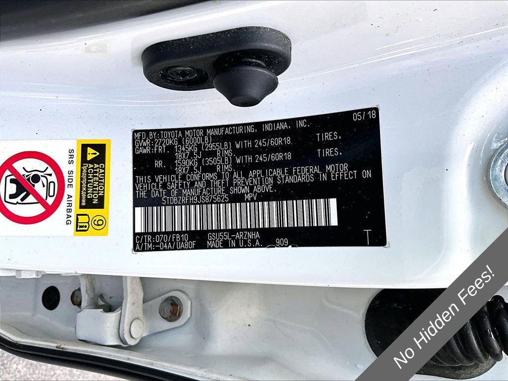 Used 2018 Toyota Highlander LE AWD/4WD image 27