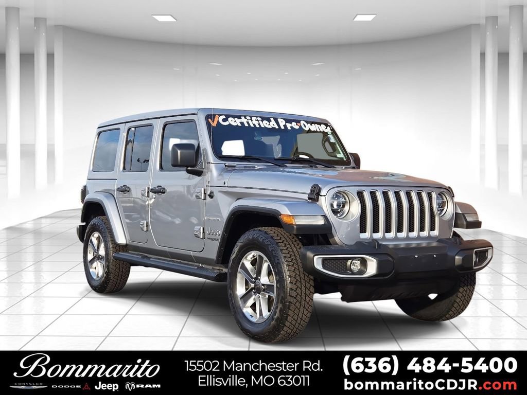 Used 2021 Jeep Wrangler Unlimited Sahara image 1