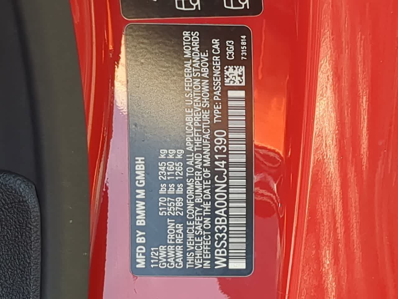 Used 2022 BMW M4 xDrive Competition w/ M Driver's Package AWD/4WD image 37