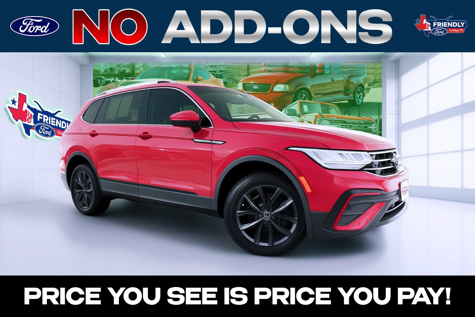 Used 2022 Volkswagen Tiguan SE FWD image 1