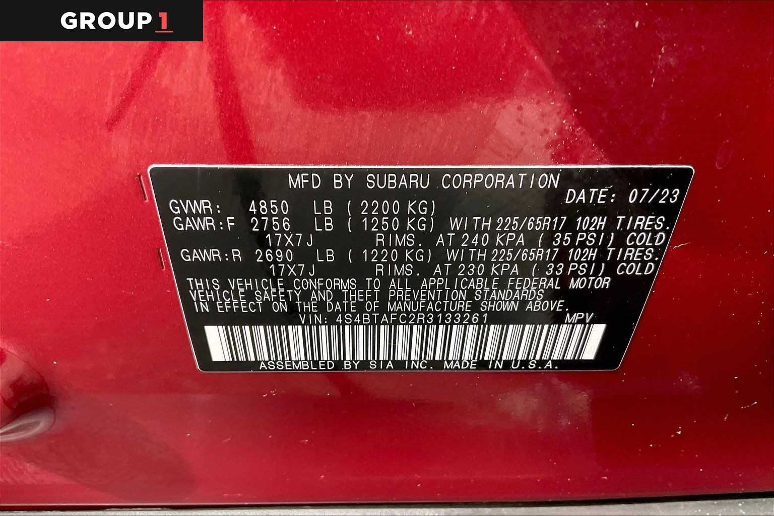 Certified 2024 Subaru Outback Premium AWD/4WD image 35