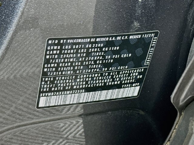 Certified 2024 Volkswagen Tiguan SE AWD/4WD image 33