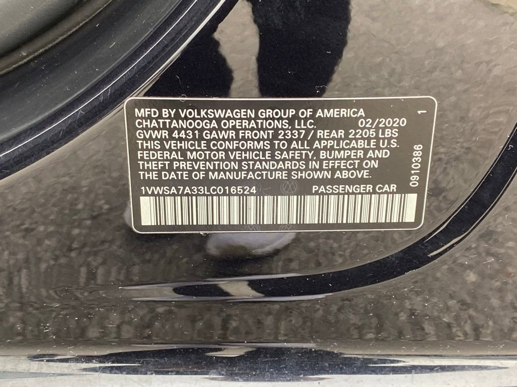 Used 2020 Volkswagen Passat 2.0T SE image 33