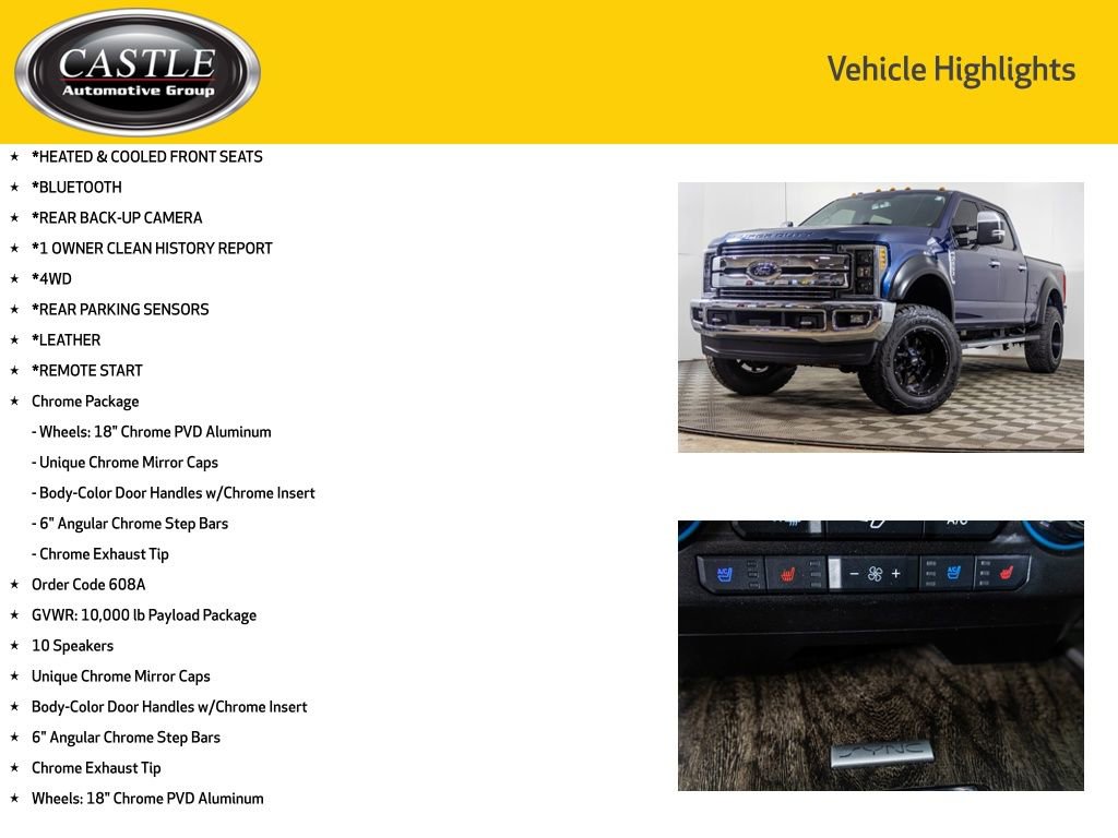 Used 2018 Ford F250 Lariat w/ Chrome Package image 3
