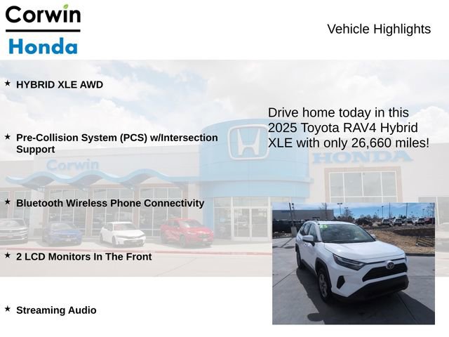 Used 2025 Toyota RAV4 XLE AWD/4WD image 6
