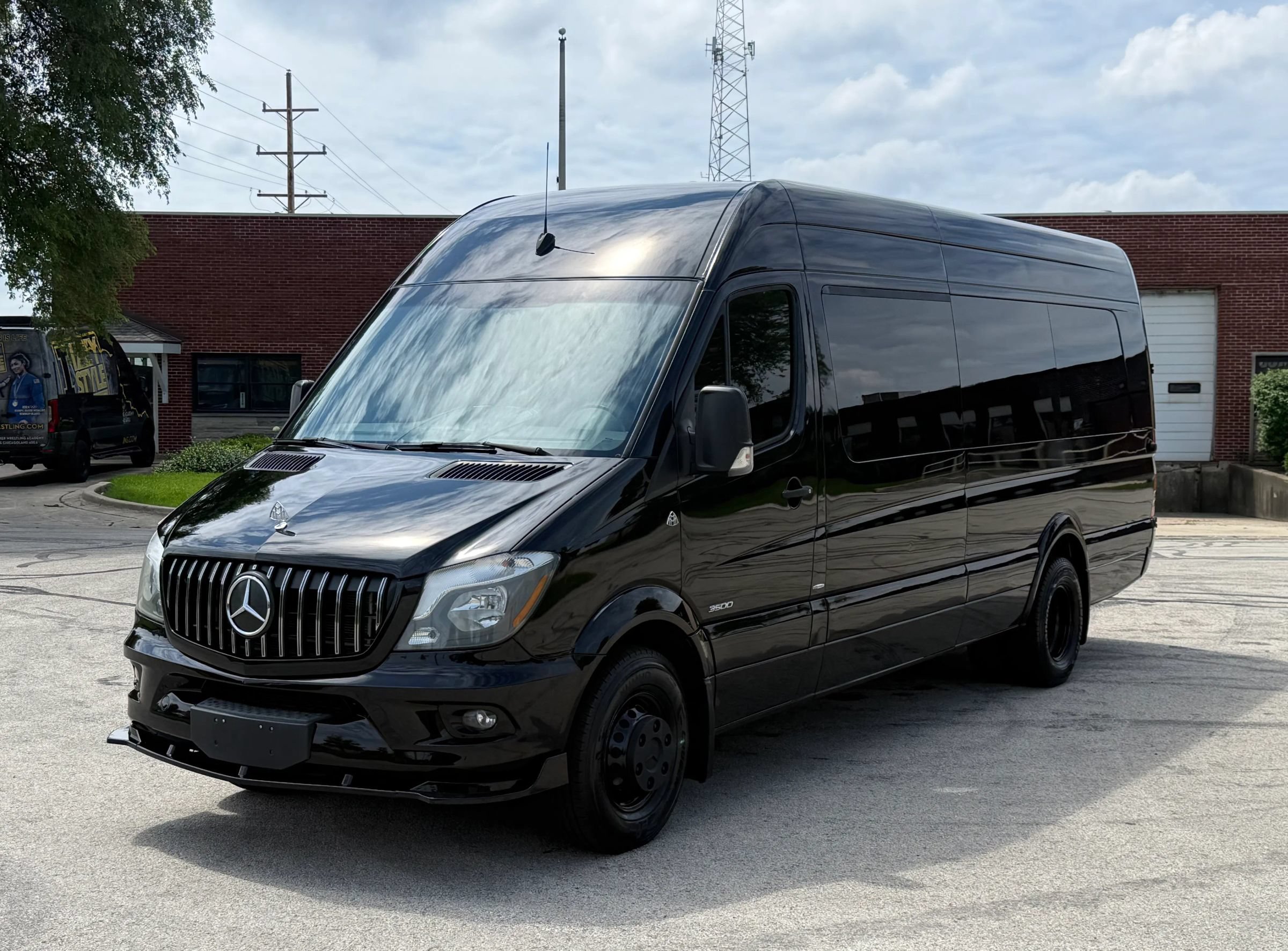 Used 2015 Mercedes-Benz Sprinter 3500 w/ Window Fleet Package image 3