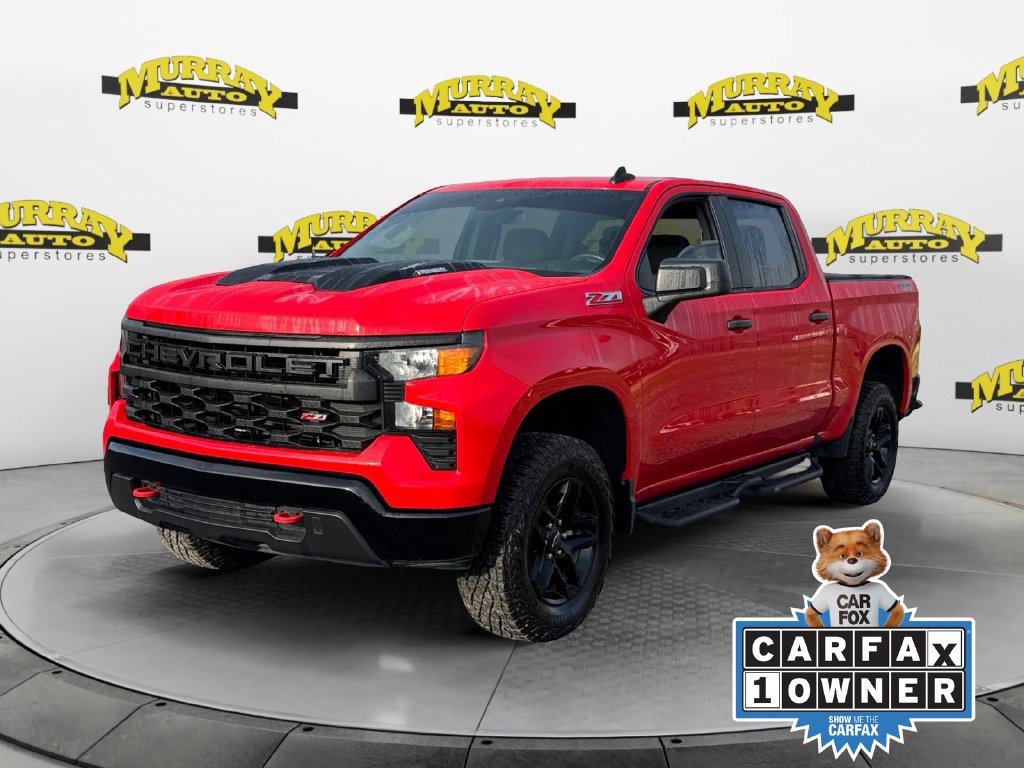 Used 2025 Chevrolet Silverado 1500 Custom Trail Boss AWD/4WD image 1