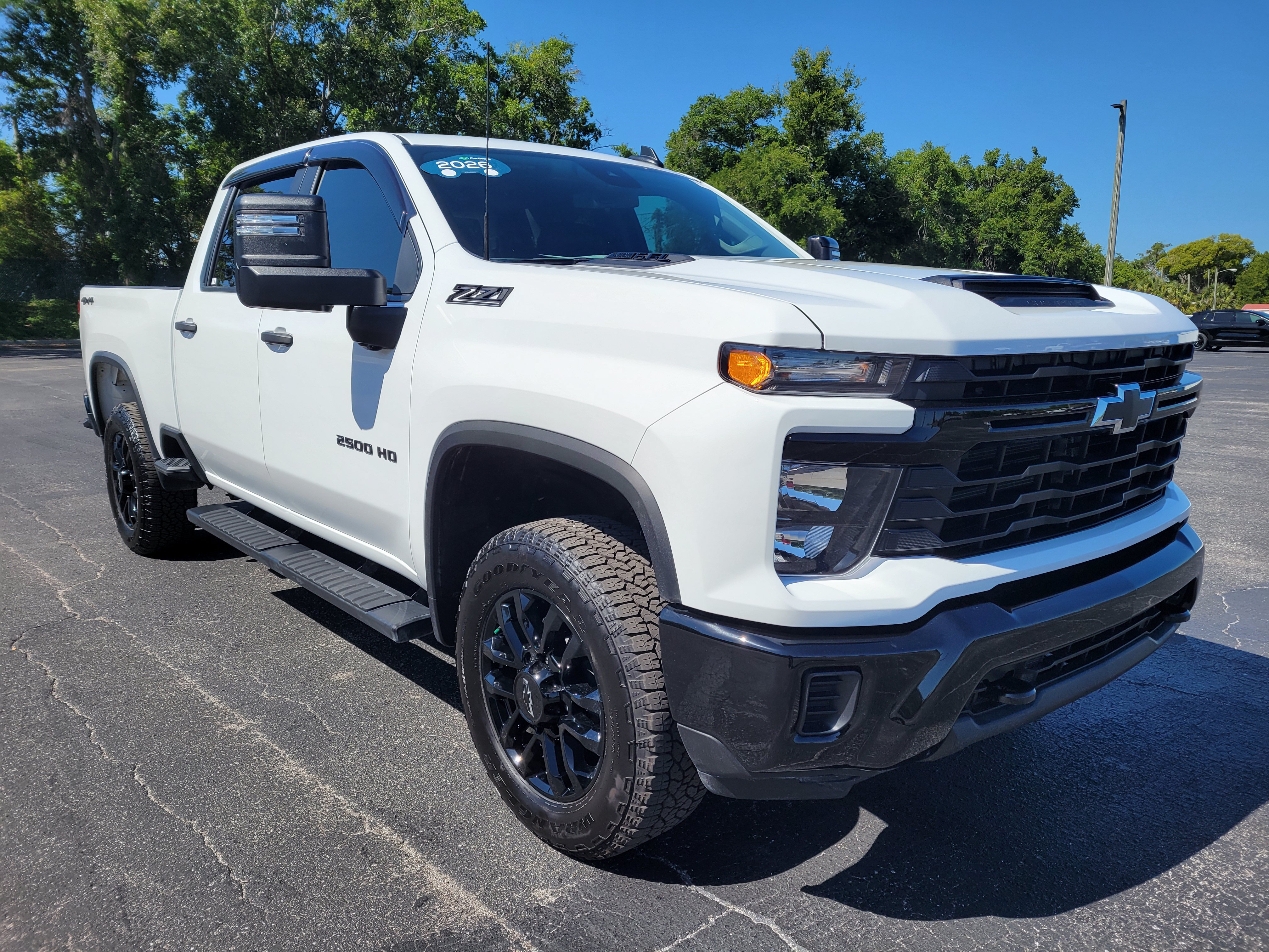 Certified 2026 Chevrolet Silverado 2500 Custom w/ Custom Blackout Package AWD/4WD image 3
