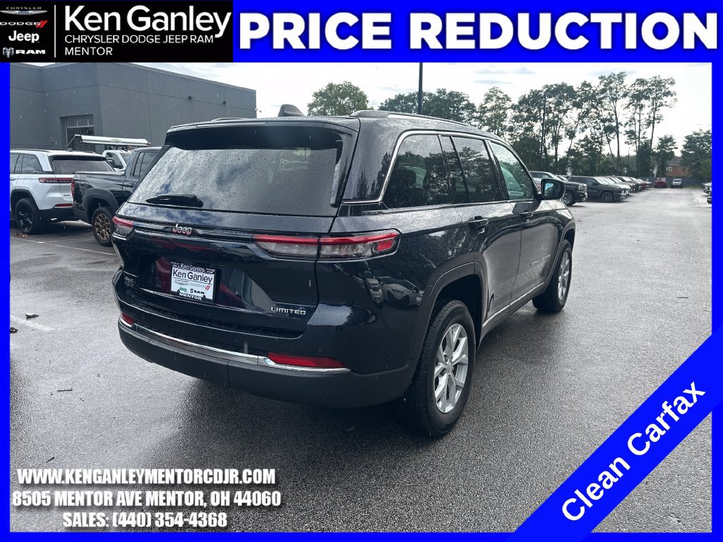 Certified 2023 Jeep Grand Cherokee Limited AWD/4WD image 12