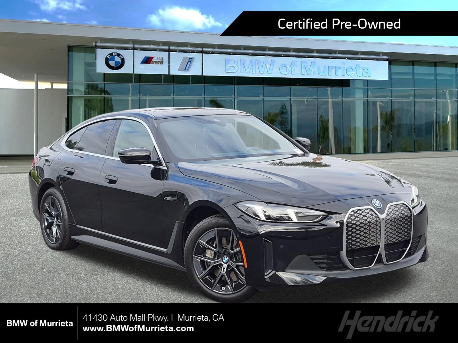 Certified 2025 BMW i4 eDrive40 w/ Parking Assistance Package RWD image 1