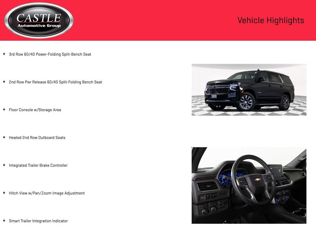 Certified 2024 Chevrolet Tahoe LT w/ LT Signature Package image 16