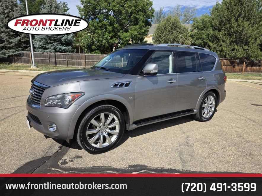 Used 2014 INFINITI QX80 4WD w/ Theater Package